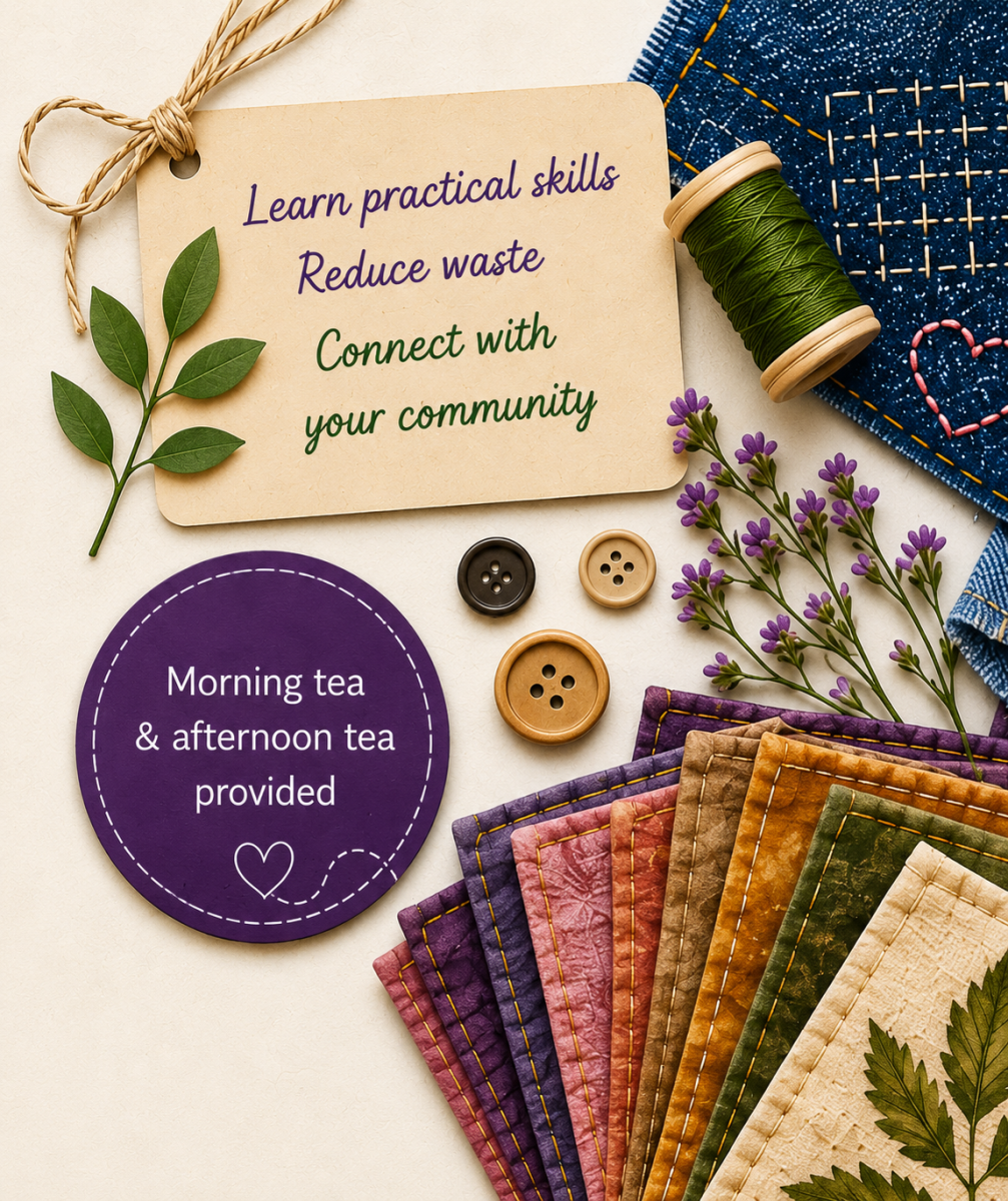Repair, Recycle & Upcycle - FREE workshop