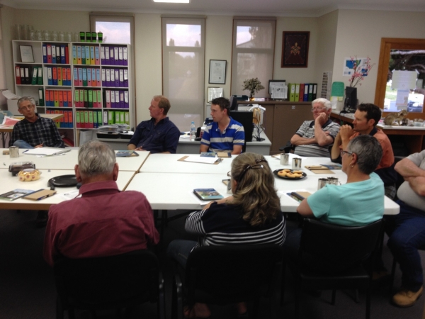 Scrub Road Landcare Group Meeting.