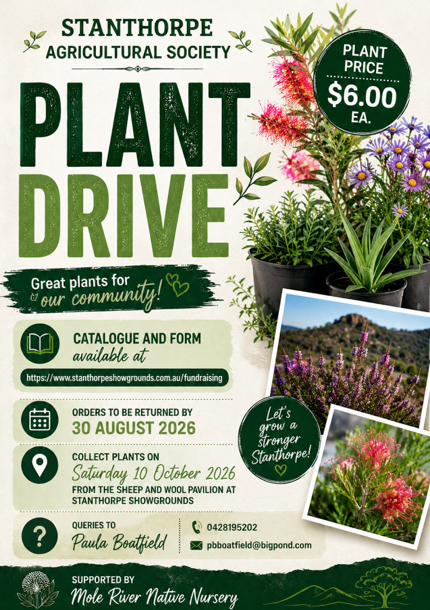 Stanthorpe Agricultural Society Fundraiser